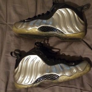 Nike Foamposite Pewter Sz 10